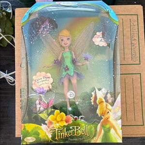Tinker bell porcelain doll from 2008, mint